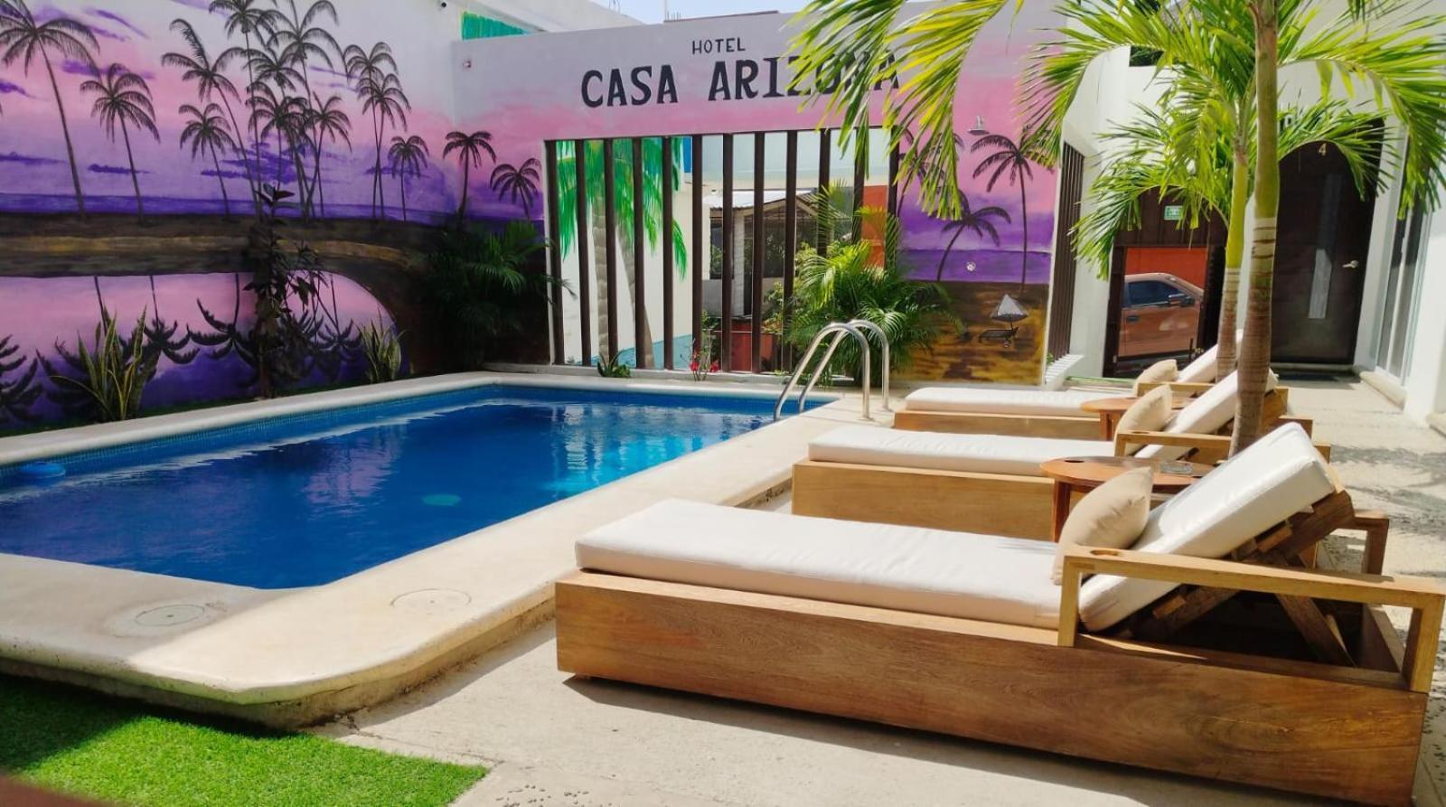 Casa Arizona 호텔 Brisas de Zicatela 외부 사진